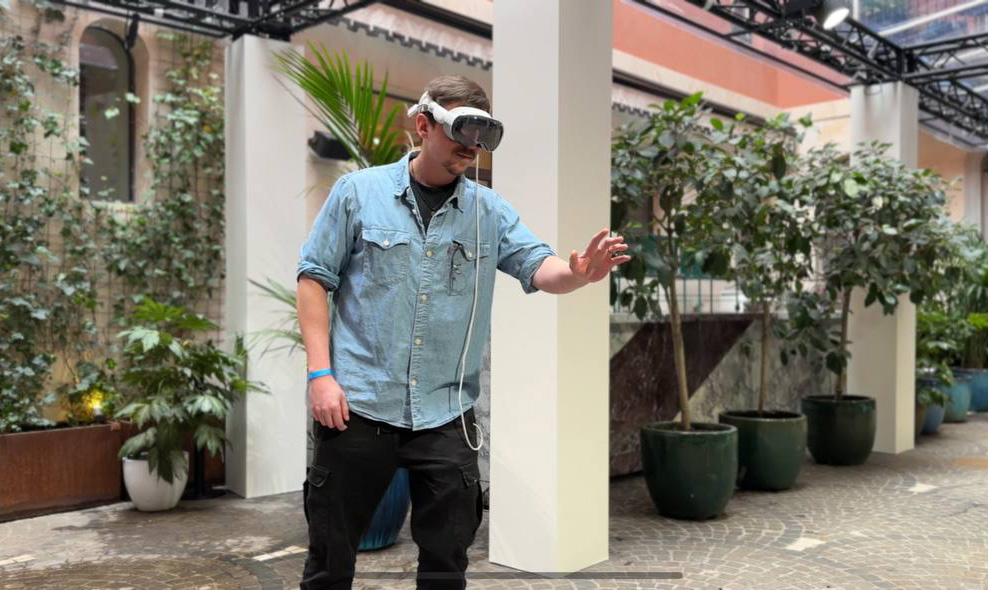 Rob testet die Anwendung W Hotel Rom